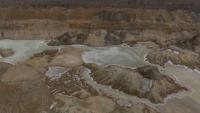 Une mine de titanium, dans la région de Zhytomyr, en Ukraine, le 28 février 2025