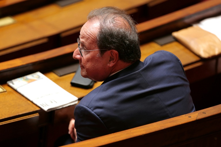 L'ex-président socialiste Francois Hollande, député de Corrèze, à l'Assemblée nationale à Paris le 25 juin 2025