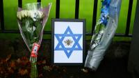 Hommage aux victimes de l'attaque contre la synagogue d'Heaton Park, à Manchester, en Angleterre, le 3 octobre 2025