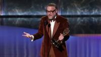 L'acteur Seth Rogen lors des Emmy Awards, le 14 septembre 2025 à Los Angeles