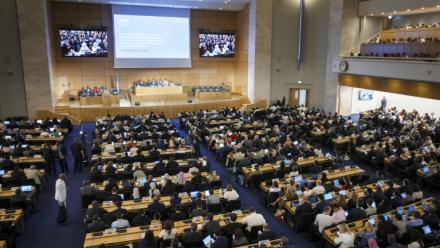 Les représentants de 184 pays ont débuté à Genève des négociations sous l'égide de l'Onu pour tenter d'écrire le premier traité résolvant la crise mondiale de la pollution plastique, le 5 août 2025, en Suisse