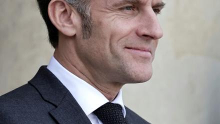 Le président français Emmanuel Macron à l'Elysée, à Paris, le 9 décembre 2025