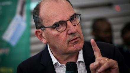 Le président de la Régie Autonome des Transports Parisiens Jean Castex à la station Porte Maillot à Paris le 19 juillet 2025