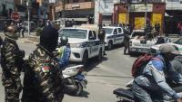 Les forces de l'ordre se déploient dans un quartier d'Antananarivo en prévision d'un nouvel appel à manifester dans la capitale malgache, le 3 octobre 2025