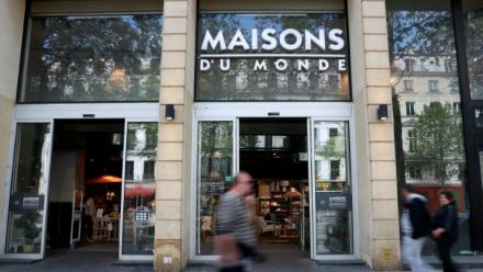 Un magasin "Maisons du Monde", le 18 avril 2026 à Paris