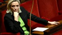 Marine Le Pen à l'Assemblée nationale, à Paris, le 10 décembre 2025