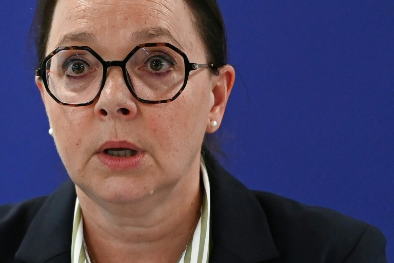 La procureure de Nîmes Cécile Gensac, à Nîmes le 2 mai 2025