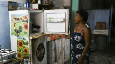 Arminda de la Cruz, dans son appartement de La Vieille Havane, à Cuba, le 18 mai 2026
