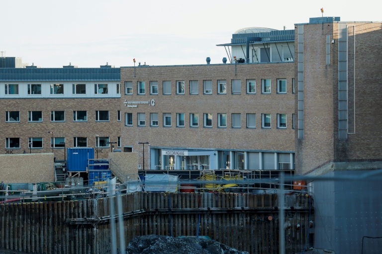 L'Hôpital national d'Oslo (Rikshospitalet où le roi Harald de Norvège est hospitalisé, le 17 août 2026 à Oslo
