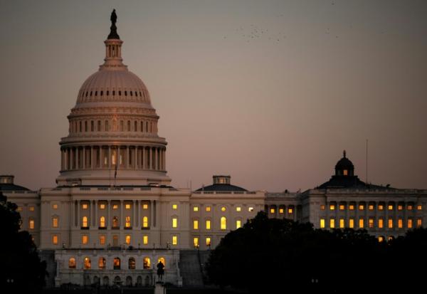 Le Capitole, siège du Congrès américain, à Washington, le 1er octobre 2025