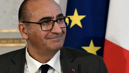 Le ministre de l'Intérieur Laurent Nuñez le 2 avril 2026 à Bordeaux