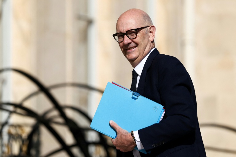 Le ministre de l'Economie, Roland Lescure, arrivant à l'Elysée, à Paris, le 26 mai 2026