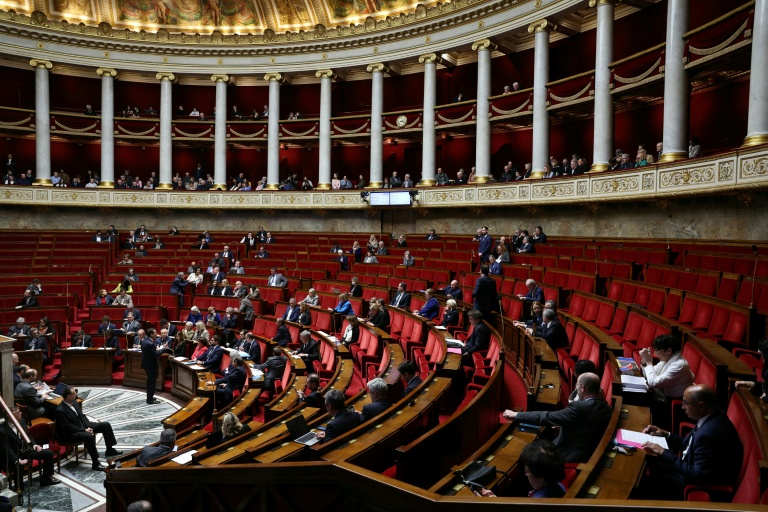 L'Assemblée nationale, le 28 janvier 2026 à Paris