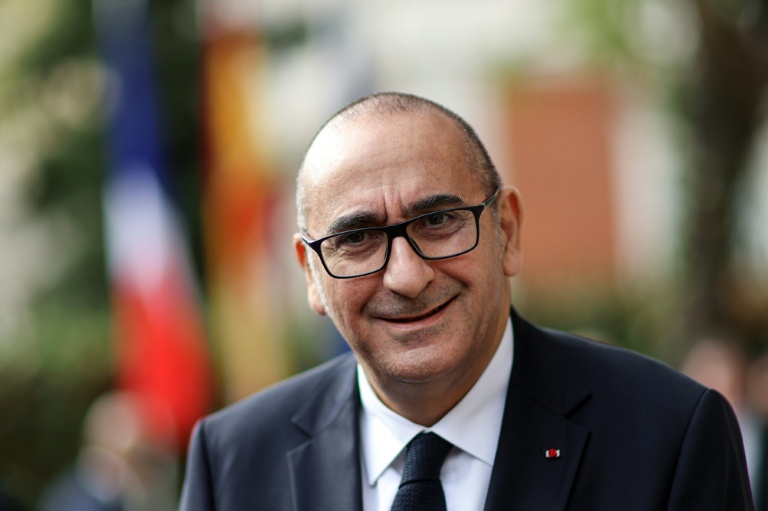 Le ministre français de l'Intérieur Laurent Nunez en déplacement à Espagne, le 24 ctobre 2025 à Madrid