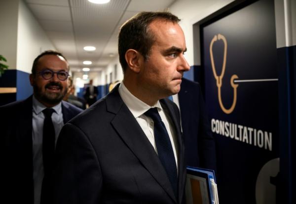 Le nouveau Premier ministre Sébastien Lecornu, le 13 septembre 2025 à Mâcon