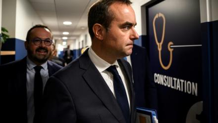 Le nouveau Premier ministre Sébastien Lecornu, le 13 septembre 2025 à Mâcon