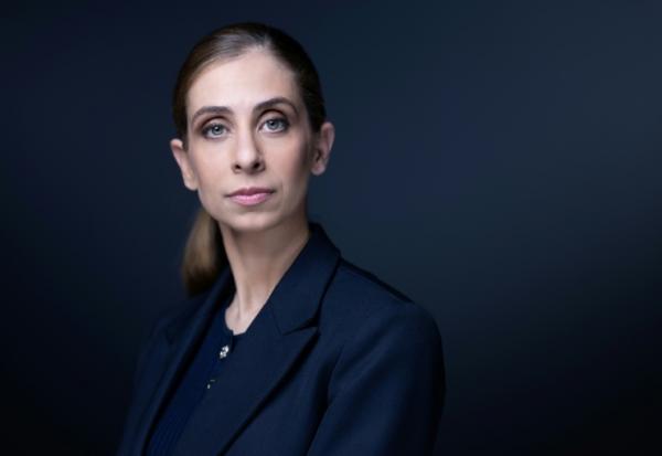 La constitutionnaliste Anne-Charlène Bezzina, le 31 mars 2025 à Paris 