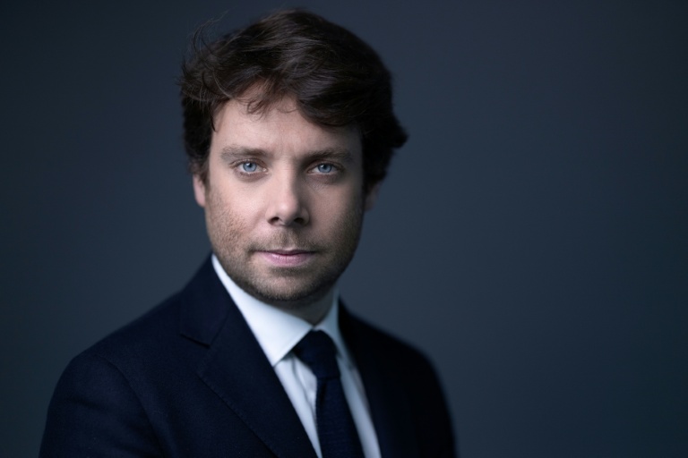 Le journaliste Benjamin Duhamel, le 9 avril 2025 à Paris