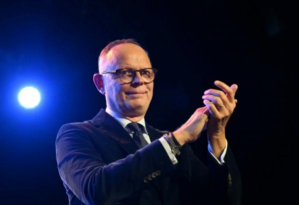 Edouard Philippe, président du parti Horizons, le 11 mars 2026 au Havre