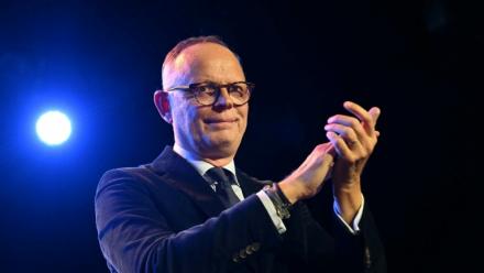 Edouard Philippe, président du parti Horizons, le 11 mars 2026 au Havre