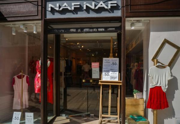 Une boutique Naf Naf à Vincennes le 6 août 2025