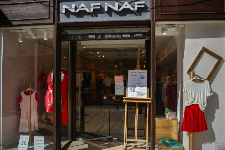 Une boutique Naf Naf à Vincennes le 6 août 2025