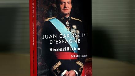 L'édition française du livre de mémoires "Juan Carlos Ier d'Espagne. Réconciliation", le 13 novembre 2025 à Madrid