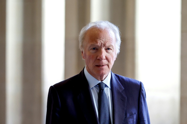 L'ancien ministre de l'Intérieur Brice Hortefeux au tribunal de Paris le 26 mai 2026