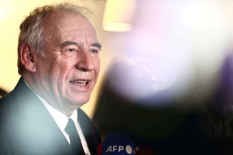 Le Premier ministre François Bayrou le 31 juillet 2025 à Montreuil, en Seine-Saint-Denis