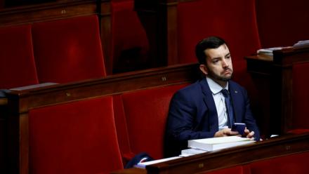 Le député RN Jean-Philippe Tanguy à l'Assemblée nationale le 5 décembre 2025