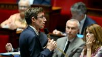 Le ministre de l'Education Edouard Geffray lors d'une séance de questions au gouvernement à l'Assemblée nationale, le 1er juillet 2026 à Paris