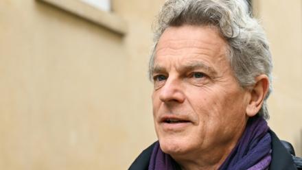 Le secrétaire national du Parti communiste Fabien Roussel à Paris, le 11 mars 2026