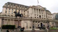 La Banque d'Angleterre, le 7 août 2025 à Londres