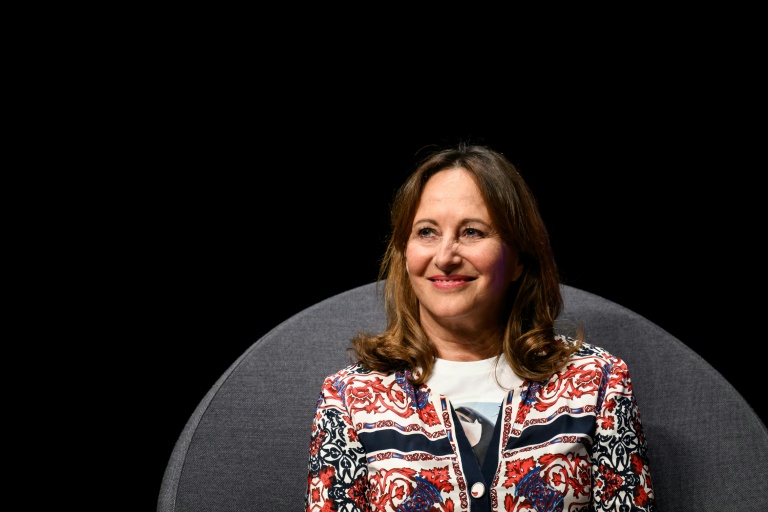 Ségolène Royal participe aux universités d'été de LFI, le 25 août 2025 à Châteauneuf-sur-Isère, dans la Drôme