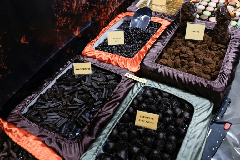 Au Salon du Chocolat de Paris, le 29 octobre 2024