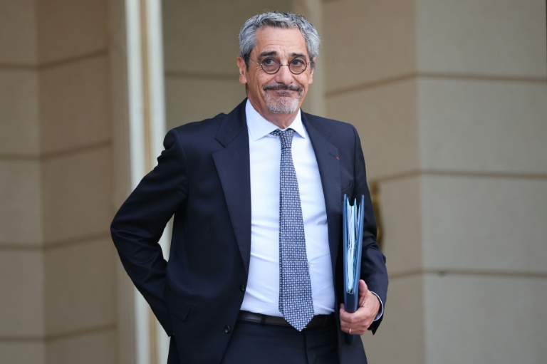 Le ministre du Commerce Serge Papin à l'Elysée, le 16 septembre 2026