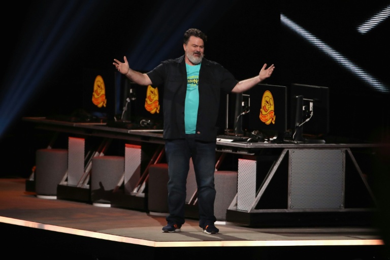

Tim Schafer, directeur du studio Double Fine Productions, le 9 juin 2019 à Los Angeles, en Californie