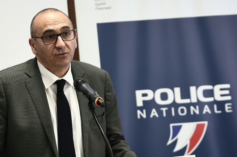Le ministre de l'Intérieur Laurent Nuñez lors d'une conférence de presse à Marseille, le 9 avril 2026