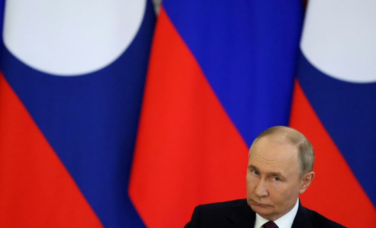 Le président russe Vladimir Poutine au Kremlin à Moscou le 31 juillet 2025