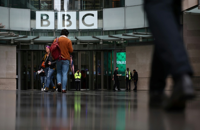 Le siège de la BBC, à Londres, le 10 novembre 2025