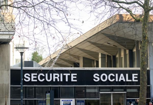 Un centre de la Sécurité sociale à Rennes le 13 janvier 2026 