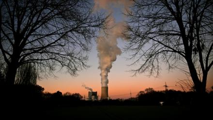 Une centrale à charbon à Datteln, en Allemagne, le 21 novembre 2025