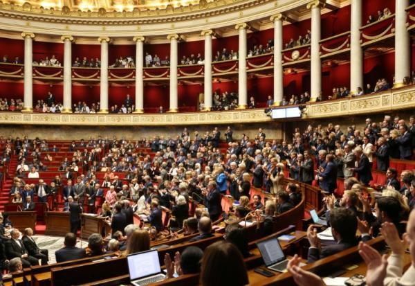 L'Assemblée nationale lors d'une séance de questions au gouvernement, le 20 octobre 2026 à Paris
