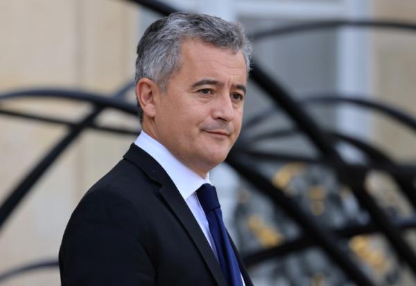 Le garde des Sceaux Gérald Darmanin à l'Elysée à Paris le 22 octobre 2026
