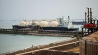 Du gaz naturel liquéfié (GNL) est livré au terminal de Fos-sur-Mer, dans les Bouches-du-Rhône, le 22 juin 2023