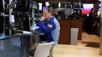 Un opérateur à la Bourse de New York, le 15 août 2025