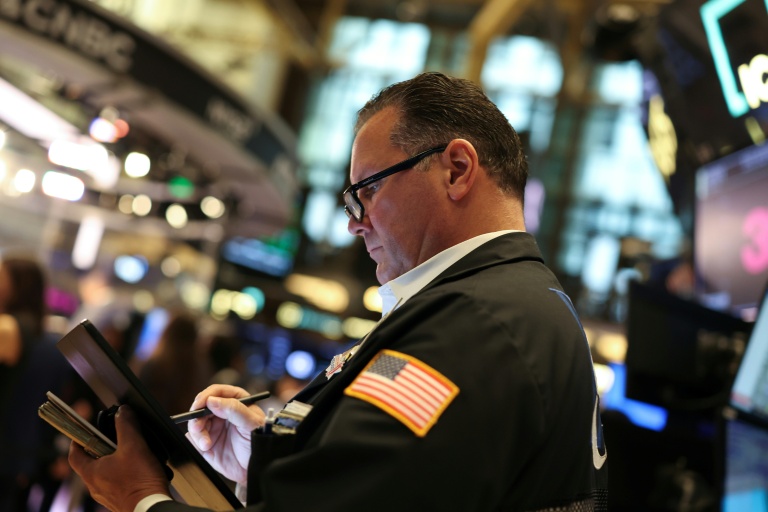 Un opérateur à la Bourse de New York le 7 août 2025