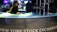 Une opératrice à la Bourse de New York le 24 avril 2026