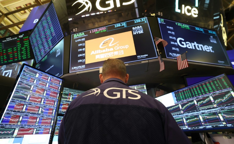 Un opérateur à la Bourse de New York, le 15 septembre 2025