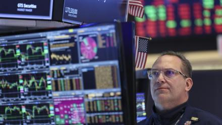 Un opérateur à la Bourse de New York, le 24 mars 2026